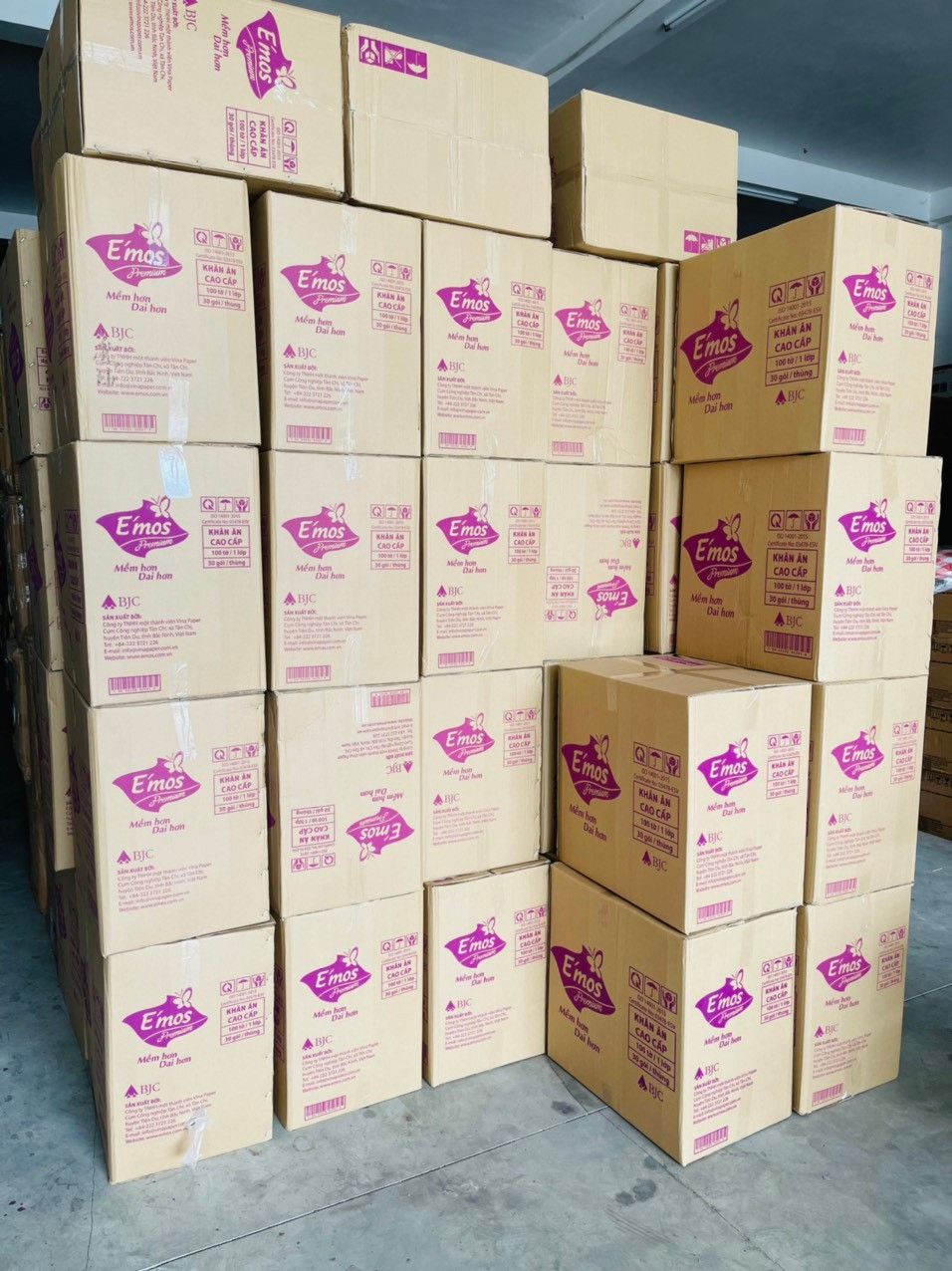 GIẤY EMOS - Bán Từ 5 Bịch